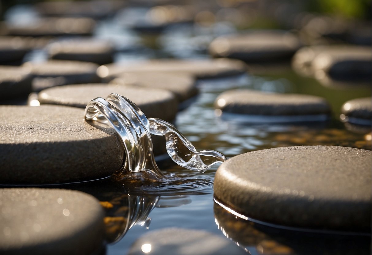 A magnet pulling in obstacles and transforming them into stepping stones